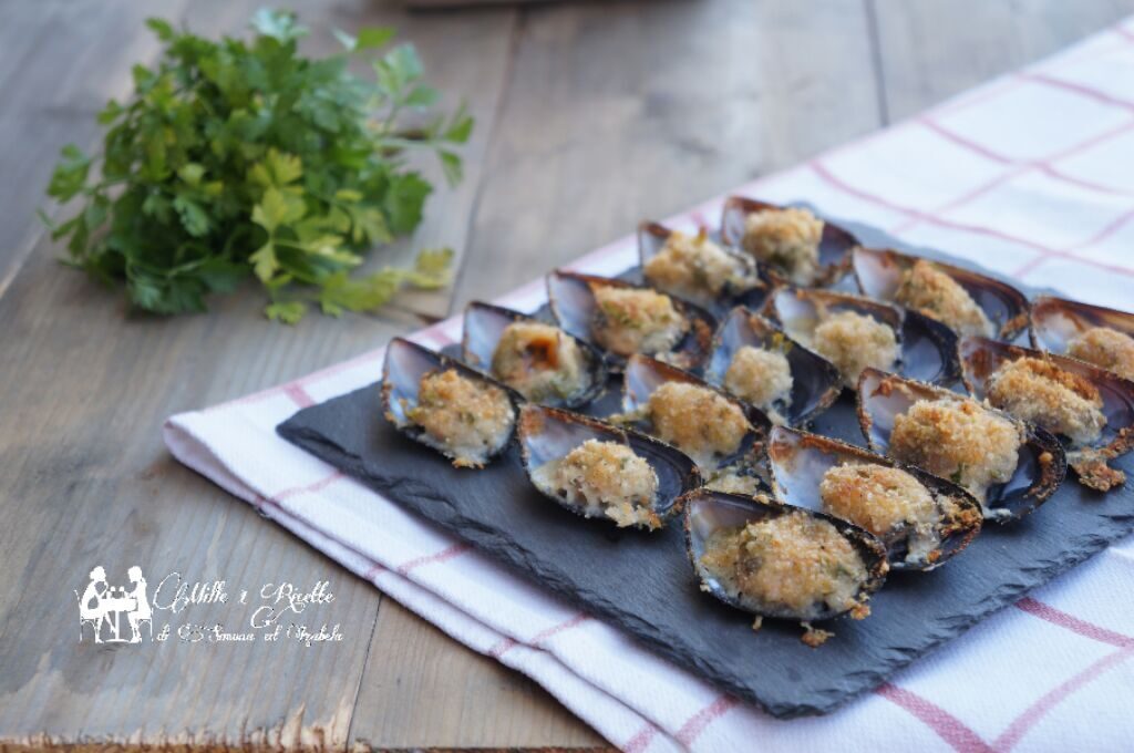 Cozze gratinate