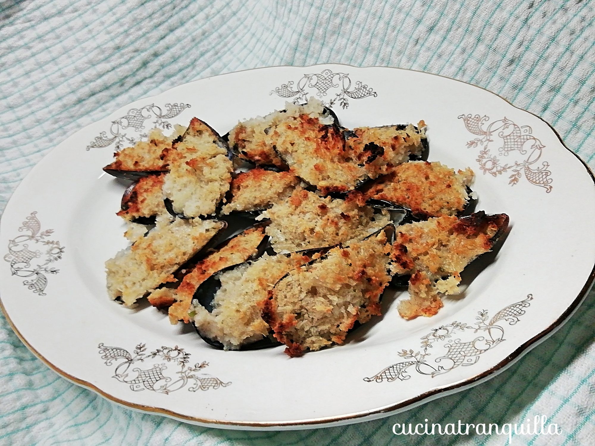 Cozze gratinate ripiene