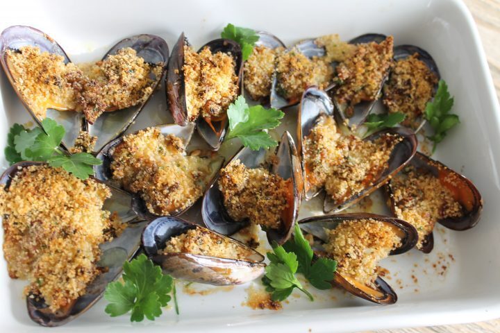 Cozze gratinate sfiziose