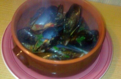 Cozze pomodoro e peperoncino