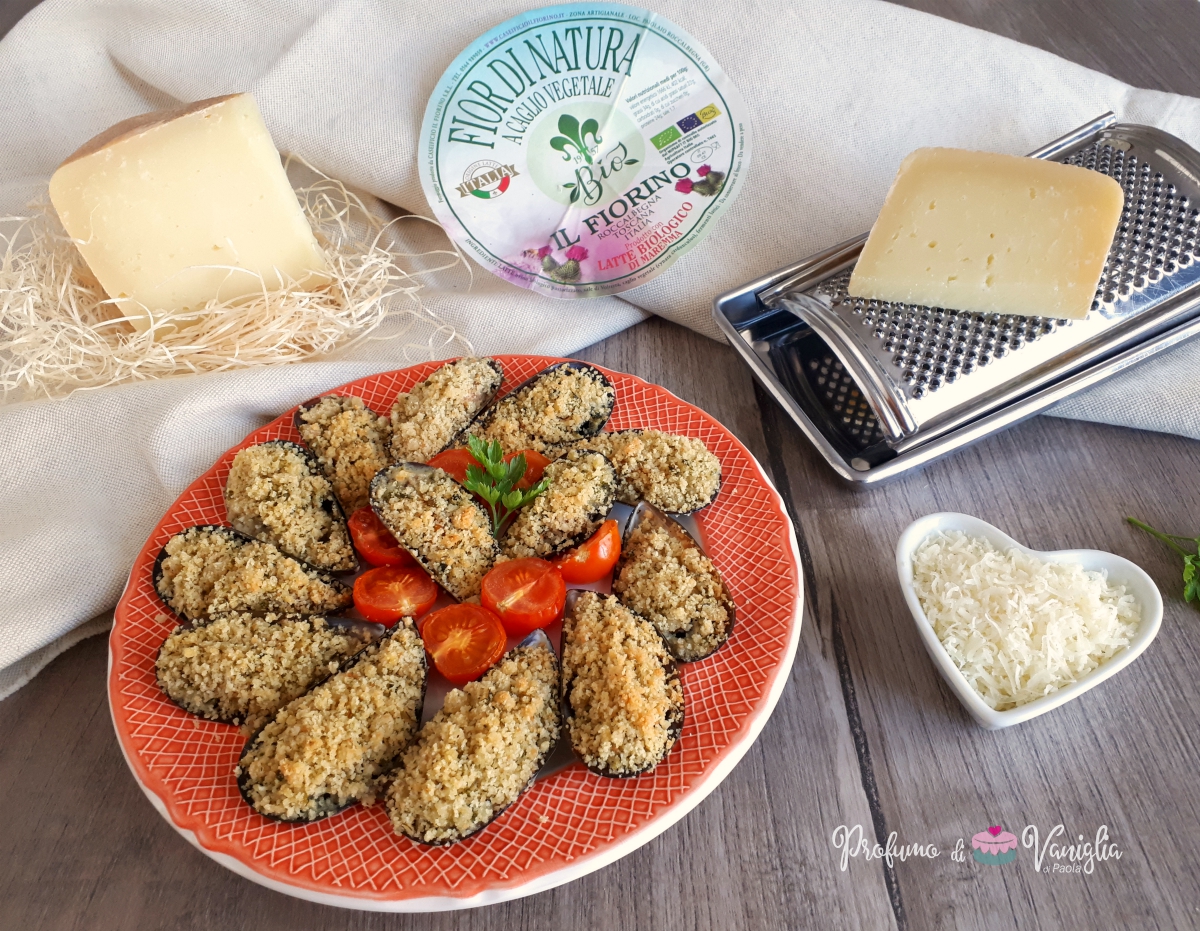 COZZE RIPIENE AL PECORINO FIOR DI NATURA