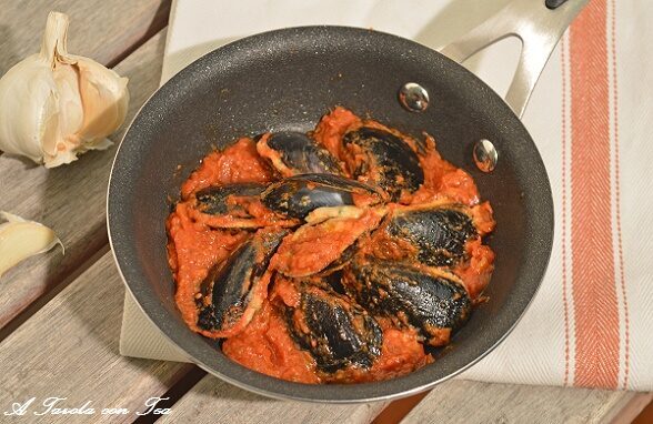 Cozze ripiene alla Viareggina