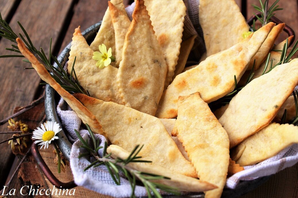 Crackers al rosmarino