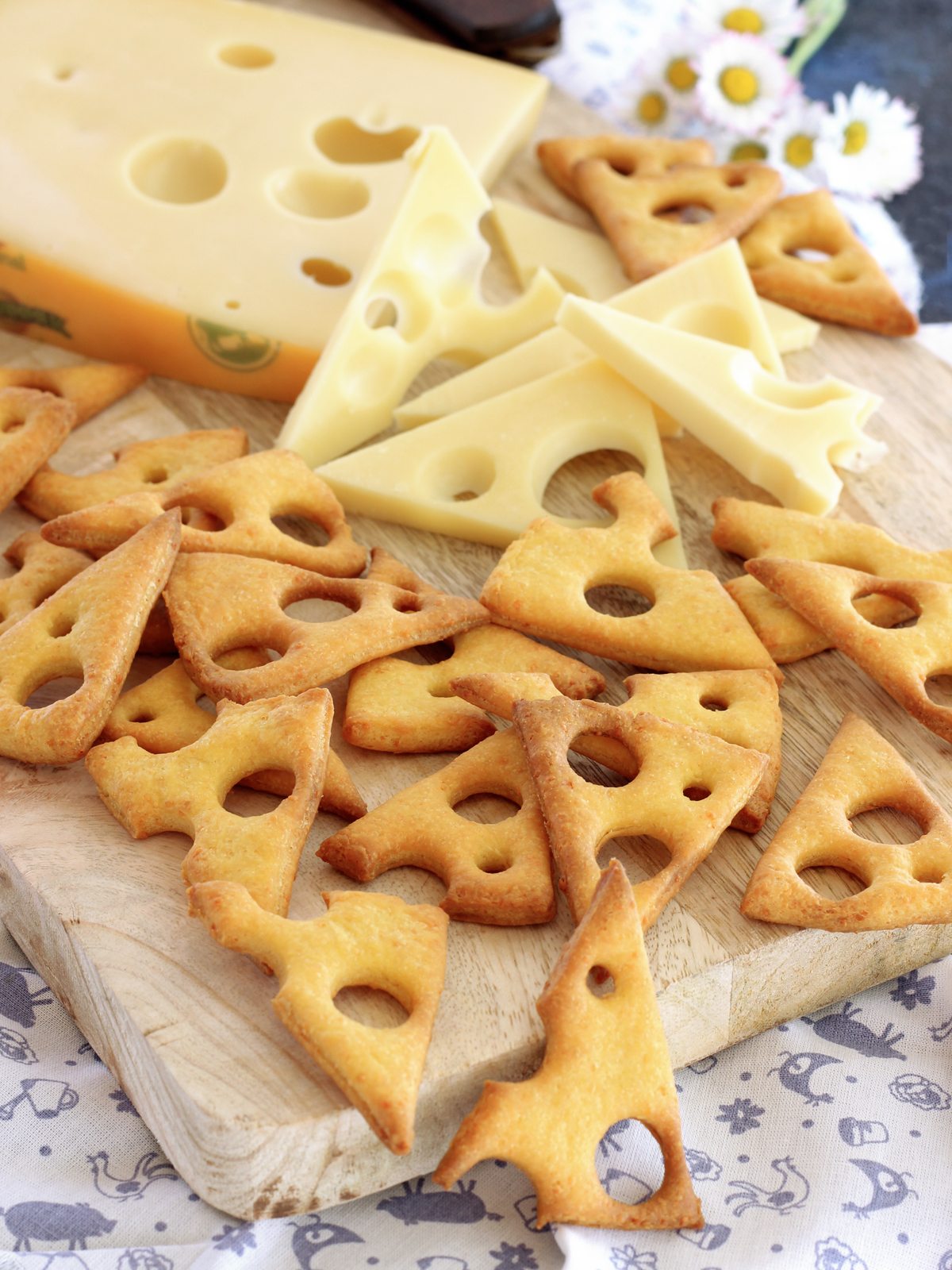 Crackers all’emmental