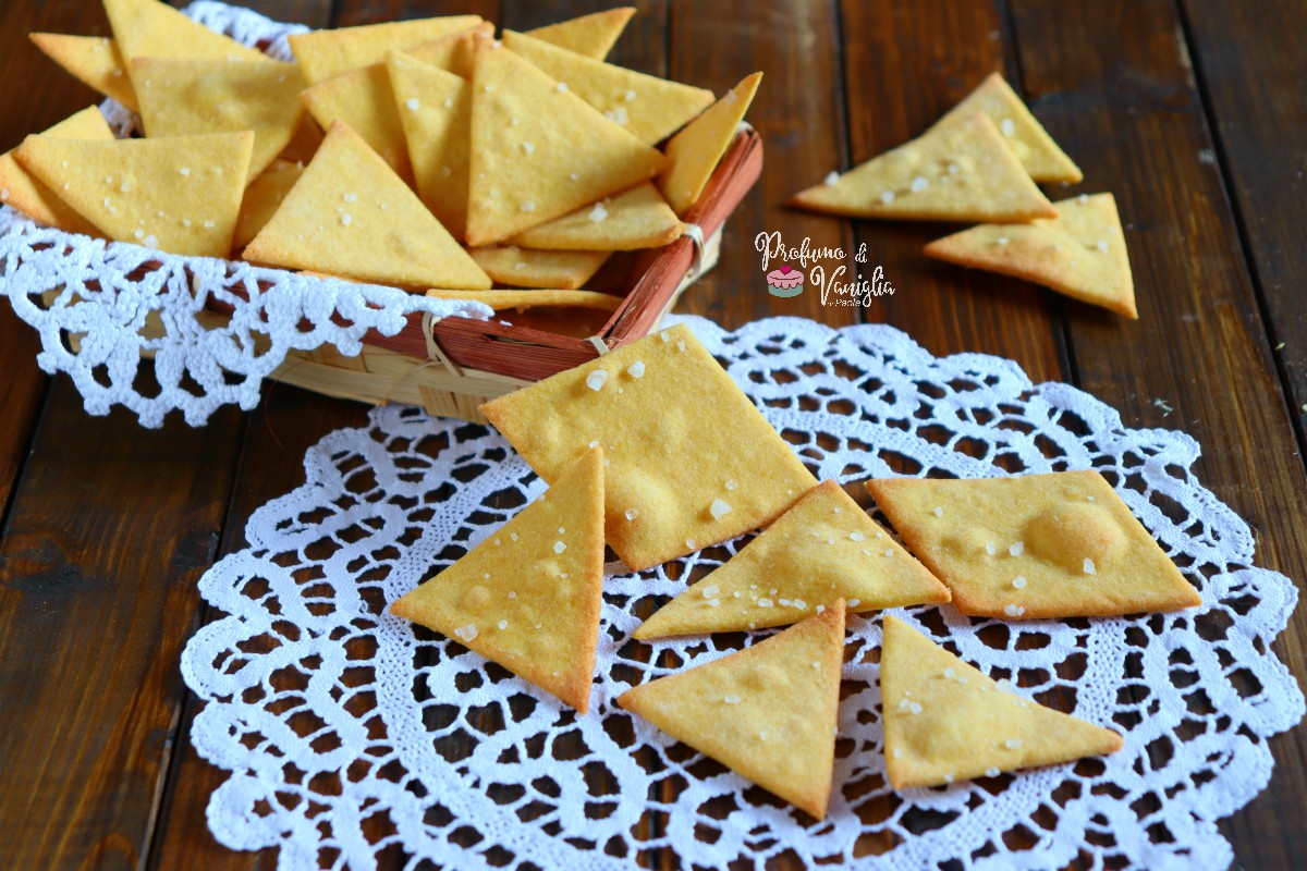 Crackers di ceci senza lievito