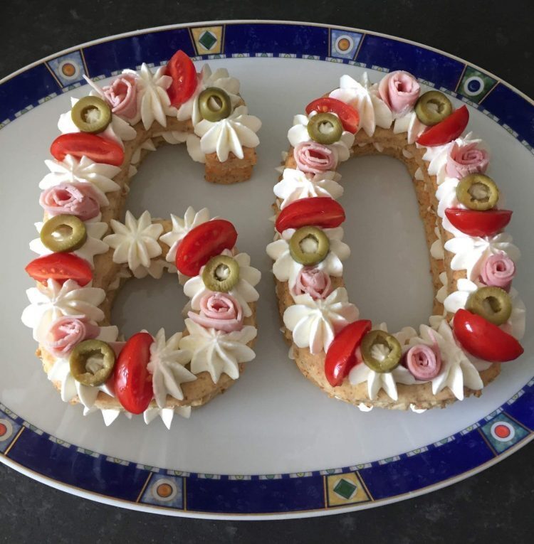 Cream tart salata per le occasioni