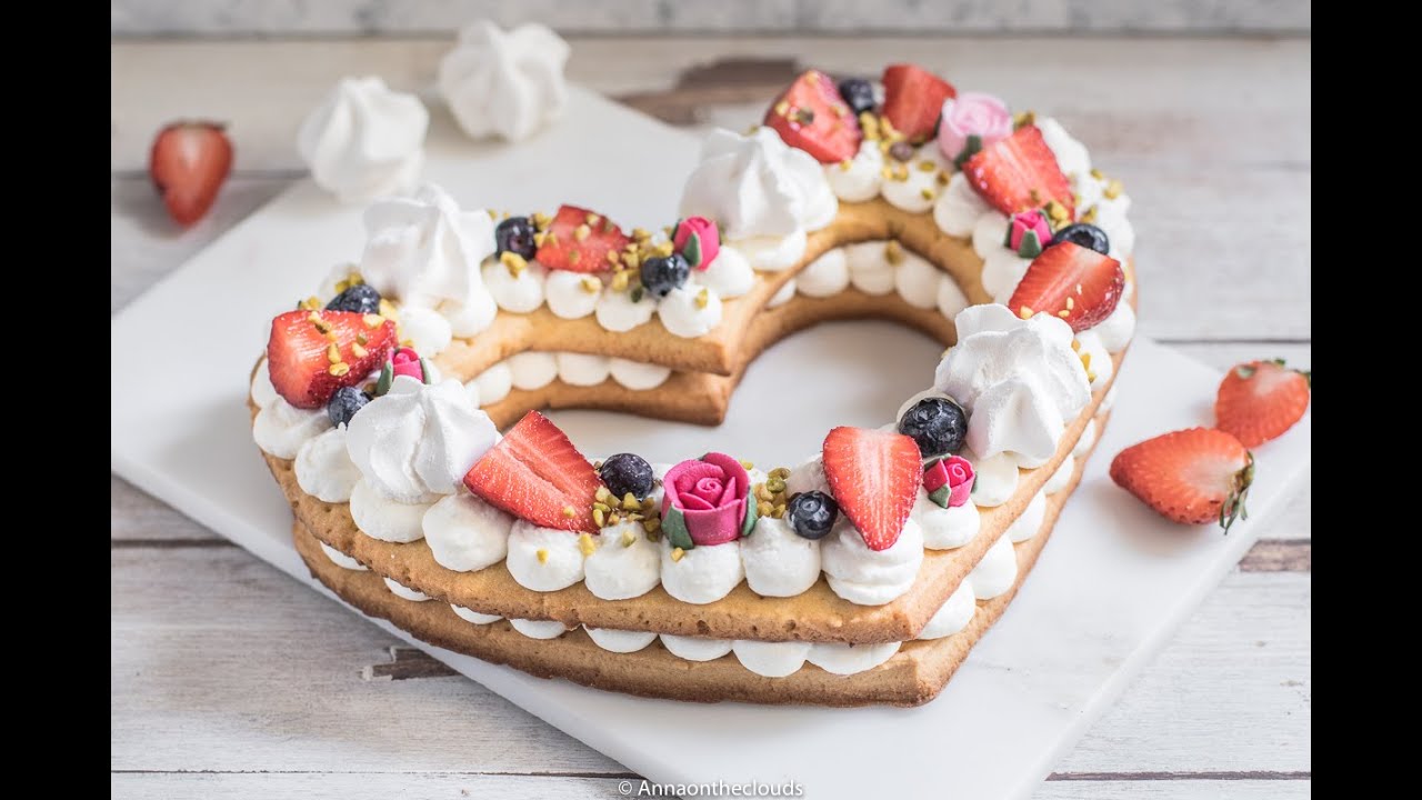 Cream tart – torta a cuore ricetta perfetta