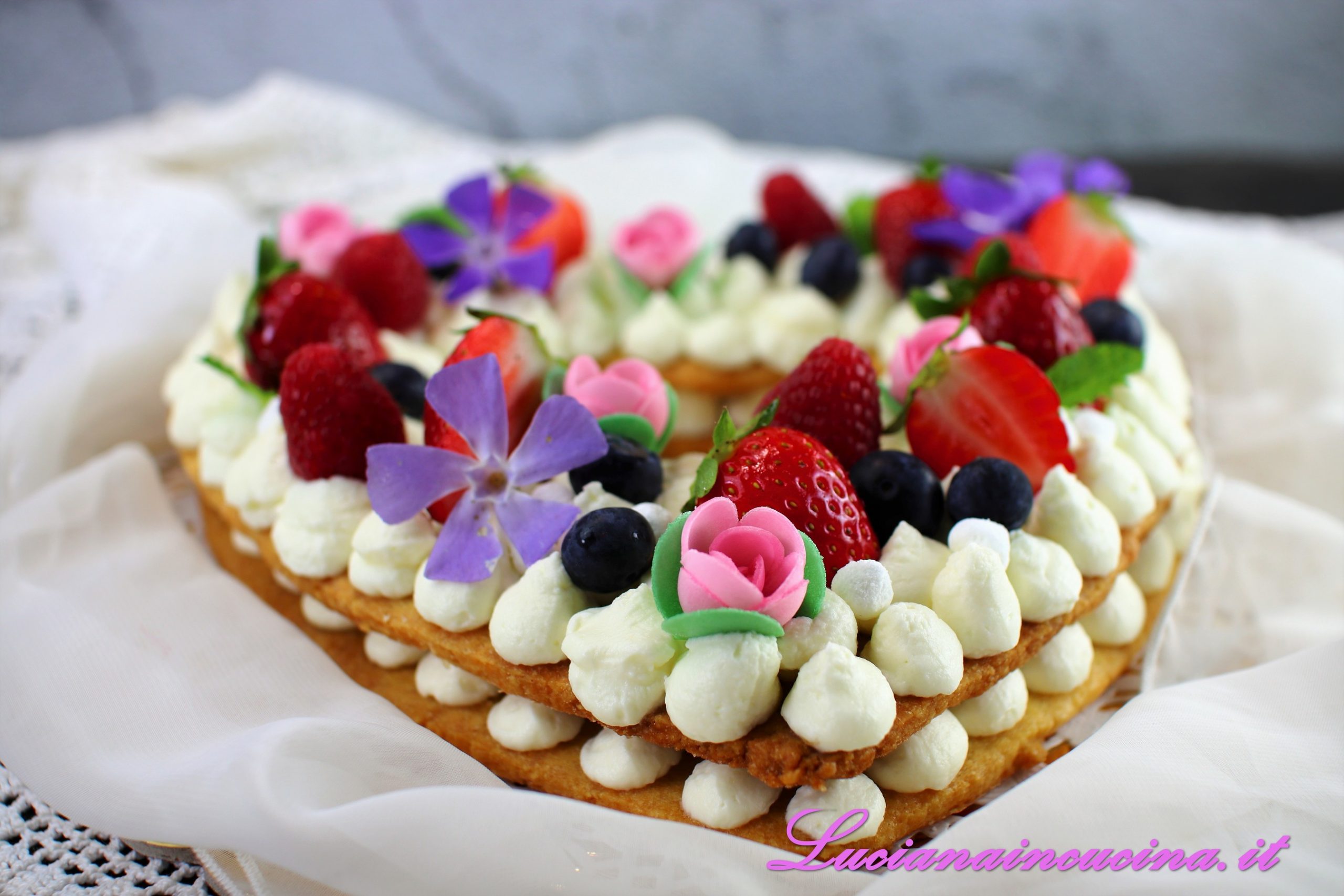Cream tarte cuore