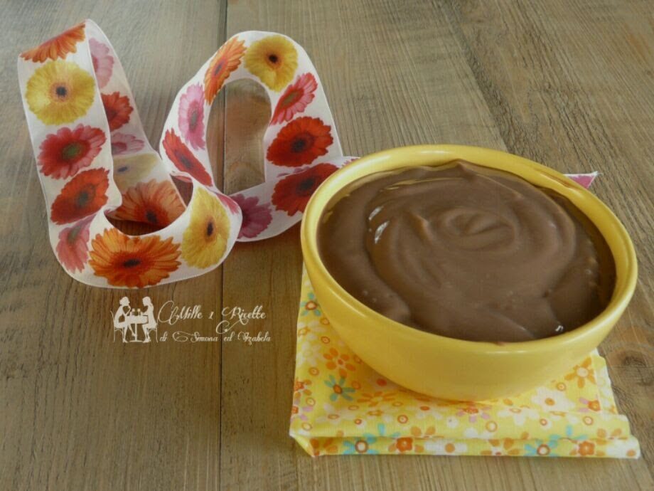 Crema al cacao, senza uova, ottima per farcire torte e bignè