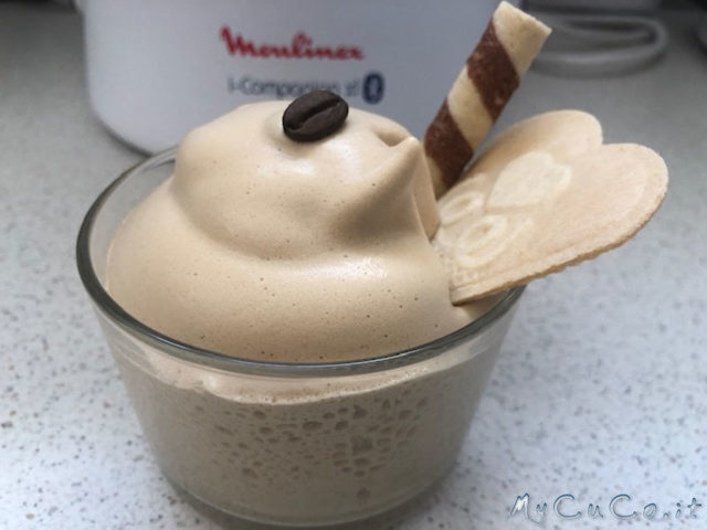 Crema al caffè all’acqua con il companion moulinex