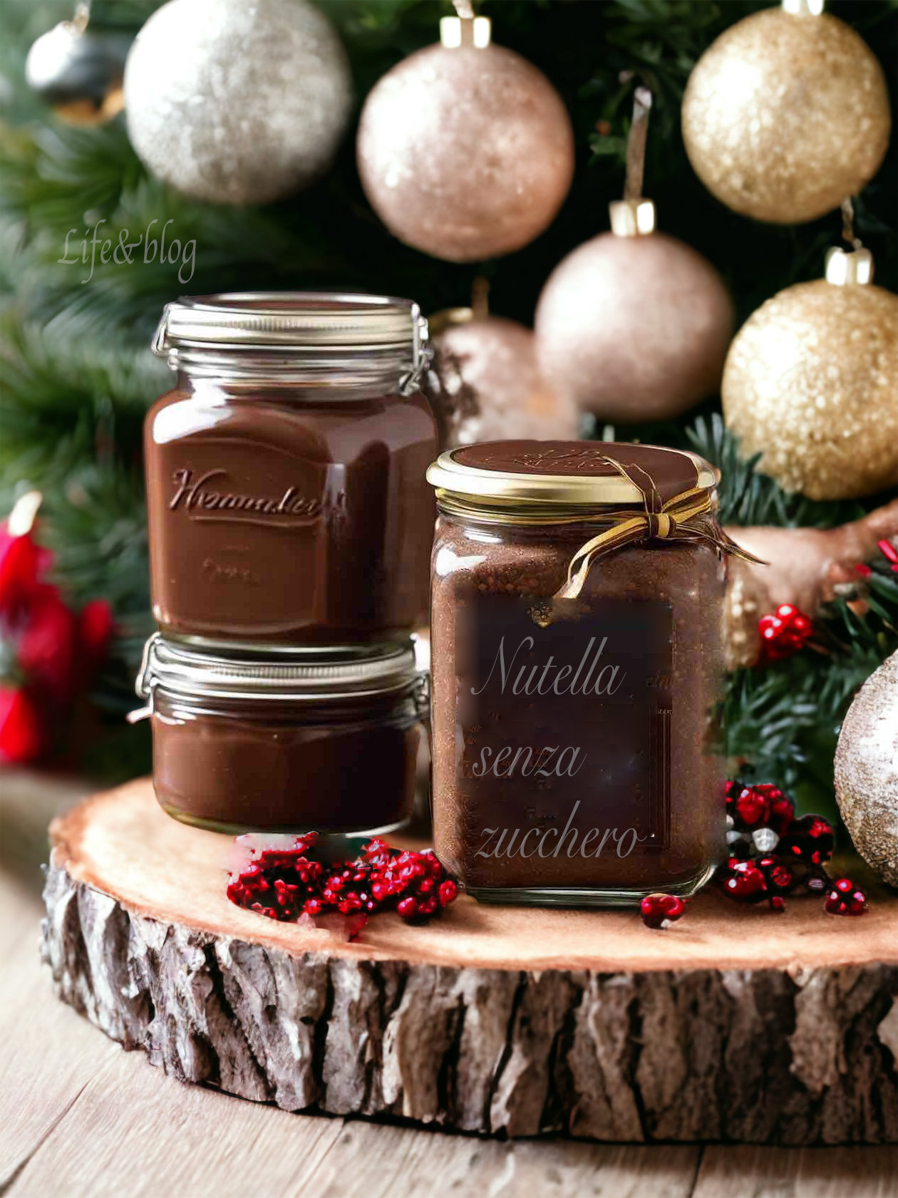 Crema al cioccolato spalmabile senza zucchero fatta in casa