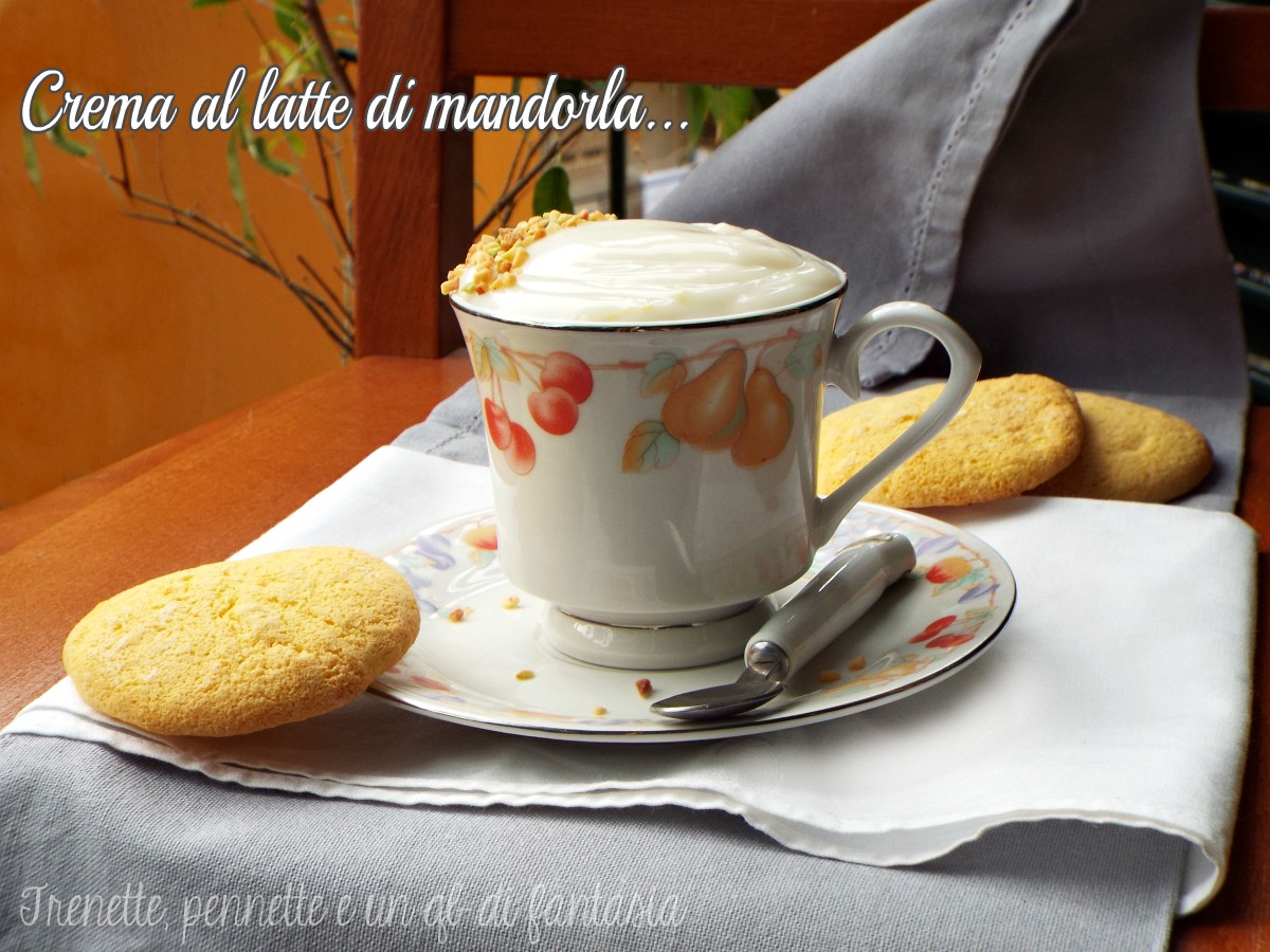 Crema al latte di mandorla