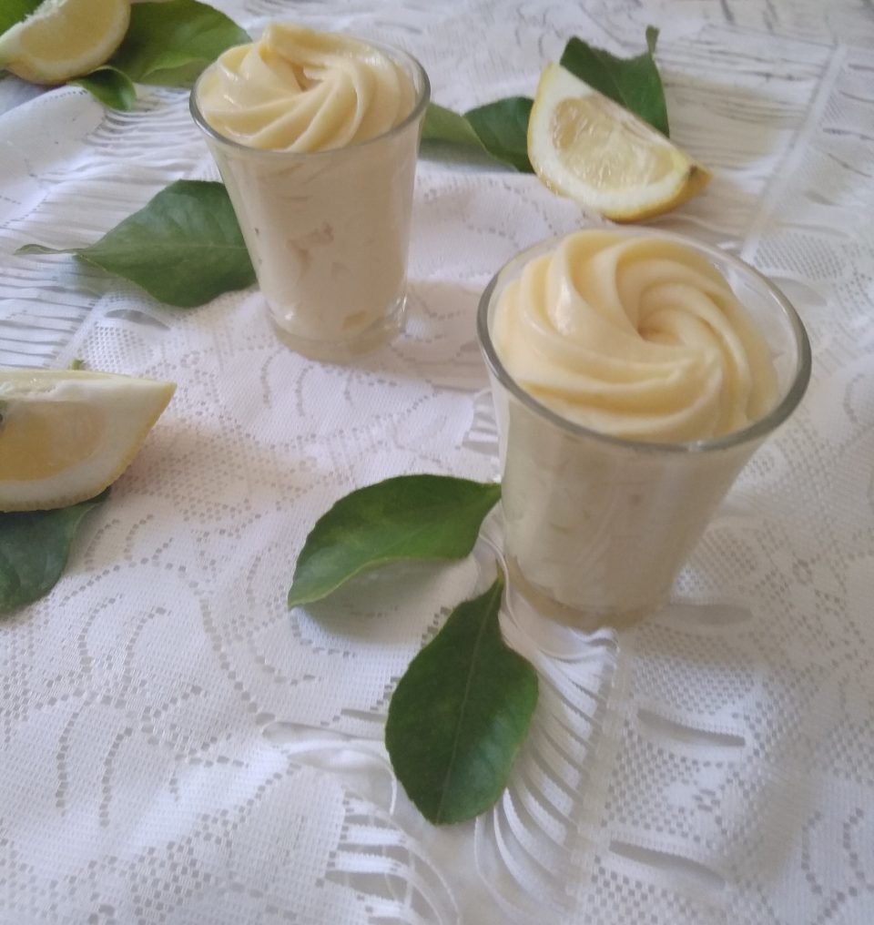Crema al limone e cioccolato bianco
