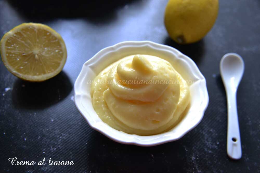 Crema al limone siciliana
