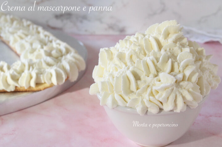 Crema al mascarpone e panna – senza uova