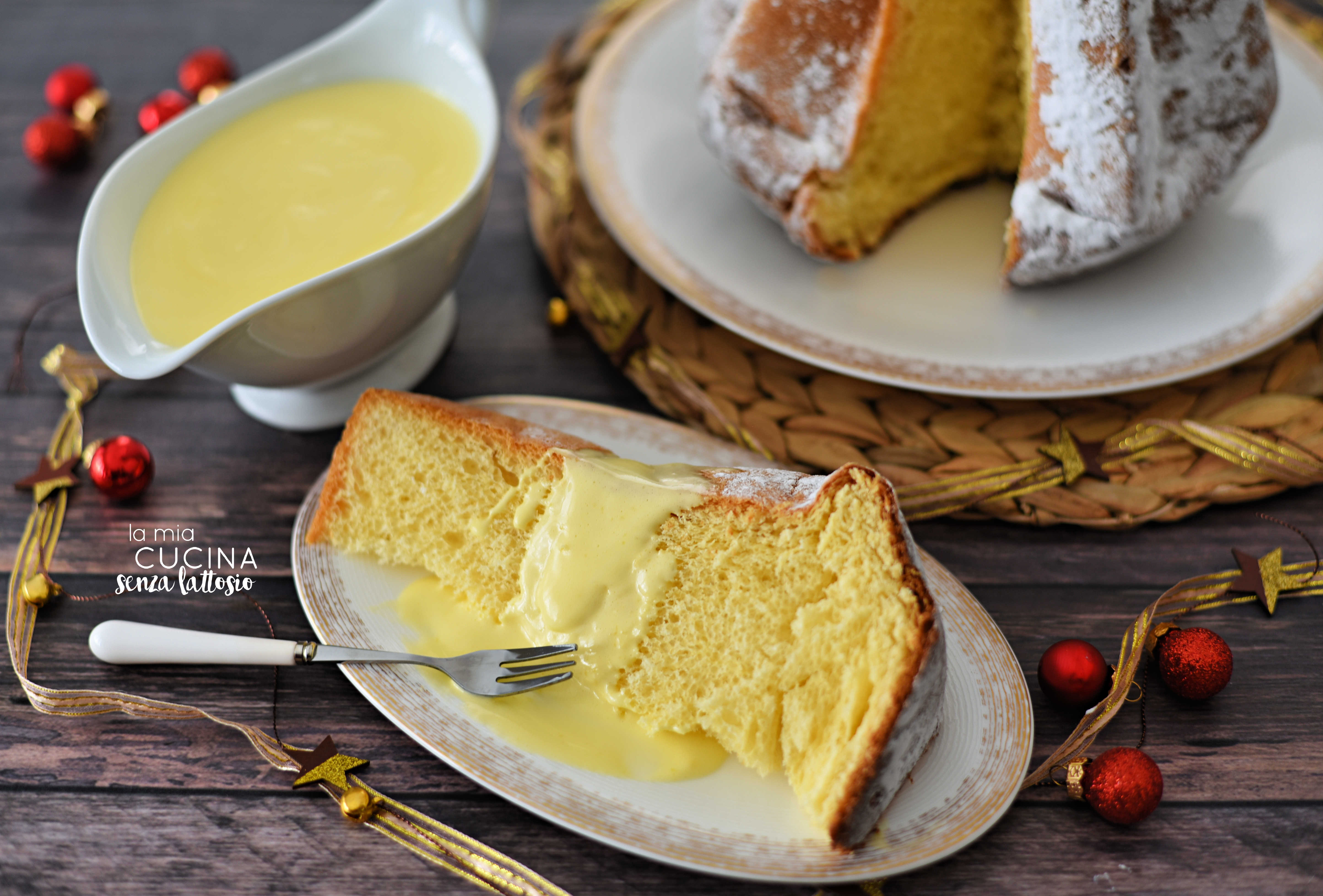 Crema al moscato senza lattosio