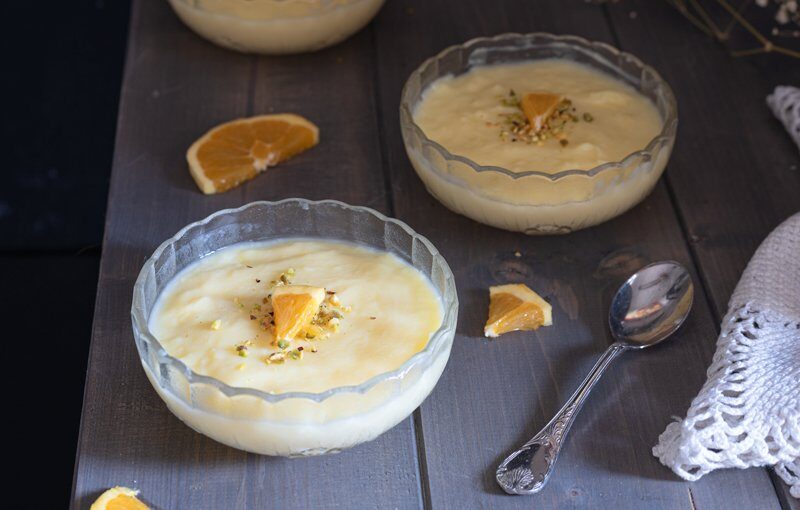 Crema al profumo di arance