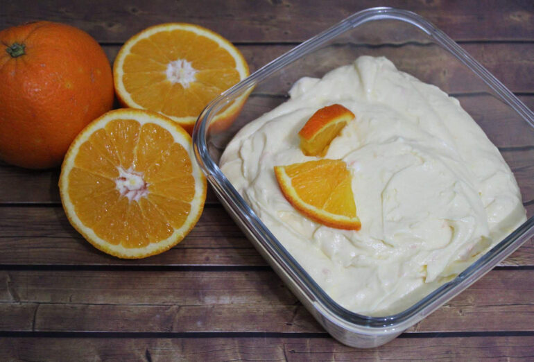 Crema all’arancia e mascarpone