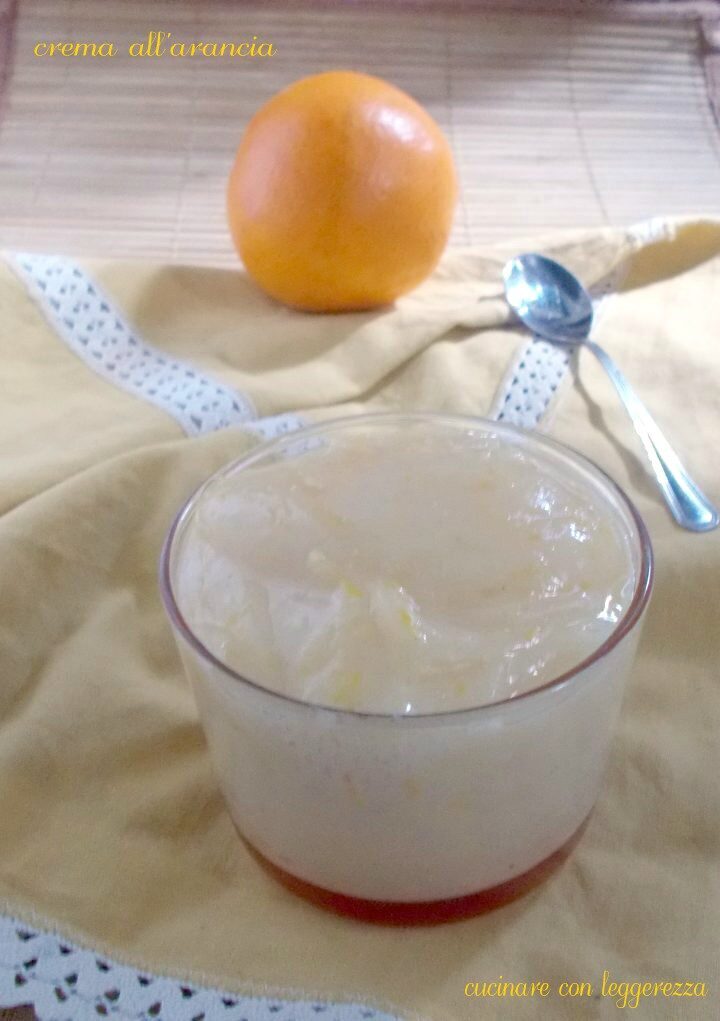 Crema all’arancia