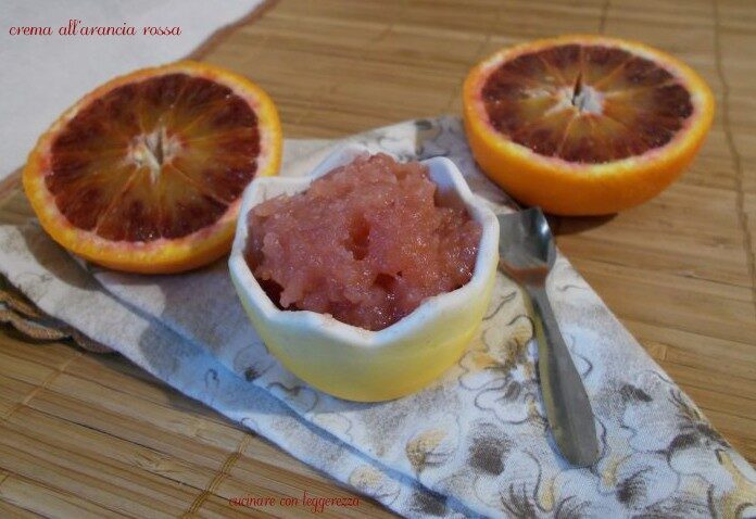 Crema all’arancia rossa