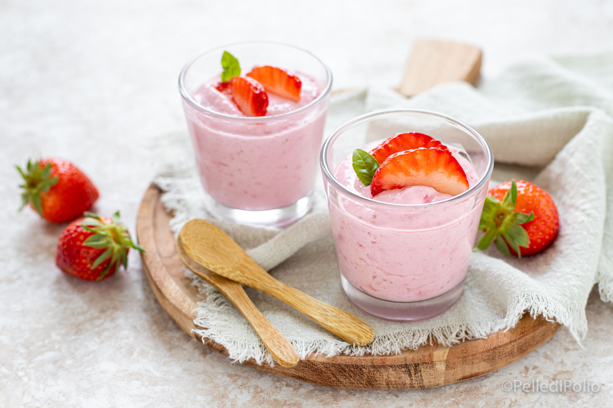 Crema alle fragole e mascarpone