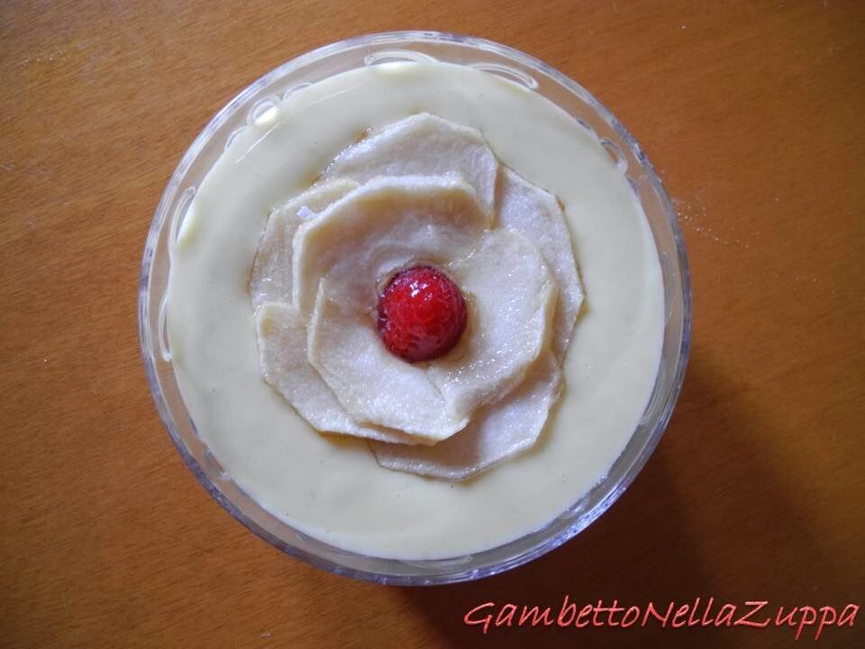 Crema alle mele annurche e mandarino “per unlamponelcuore”