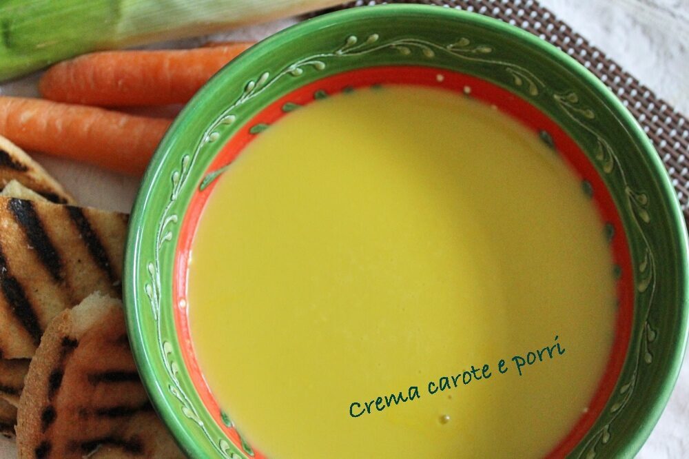 Crema carote e porri