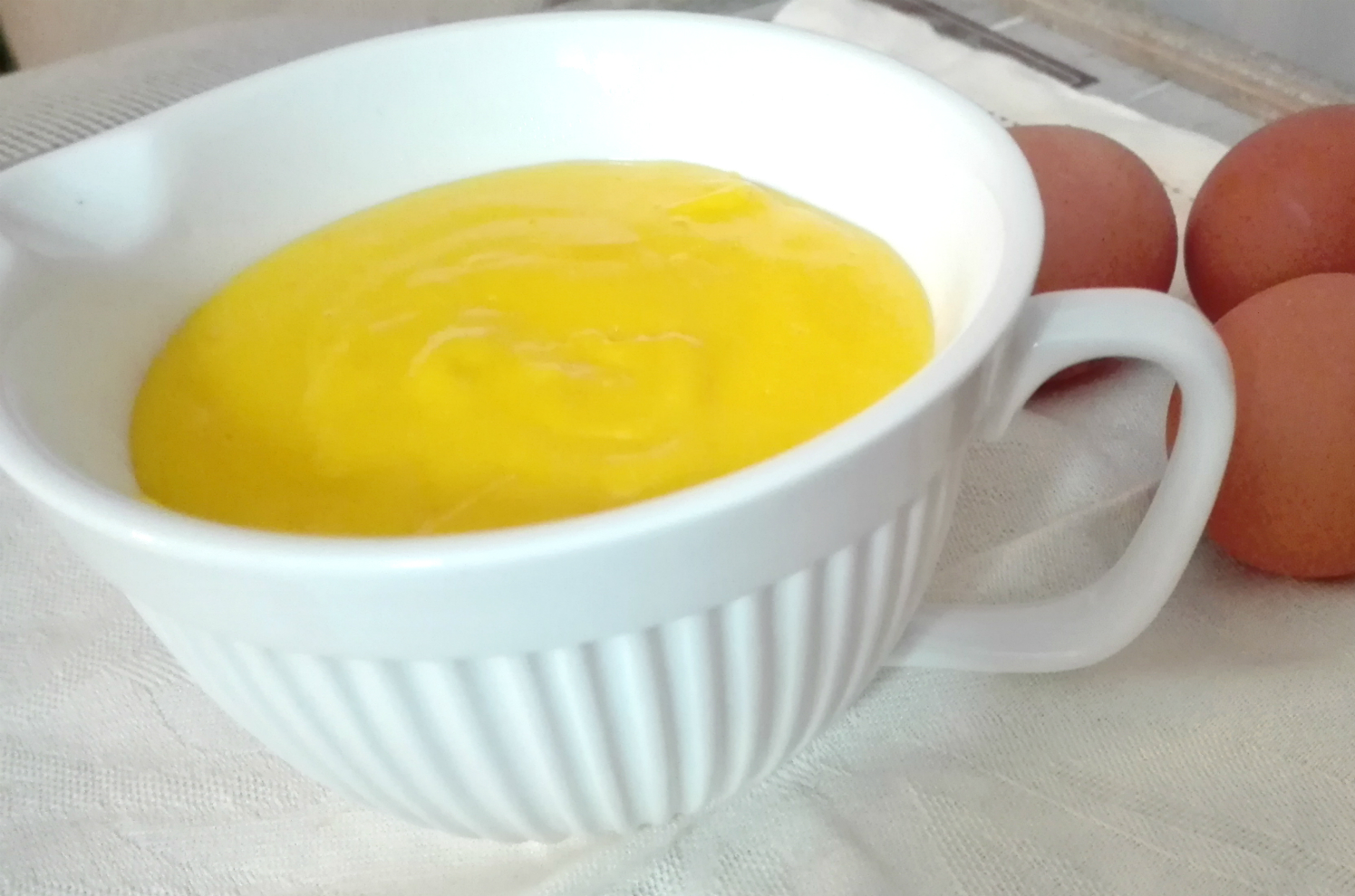 Crema chantilly allo zafferano