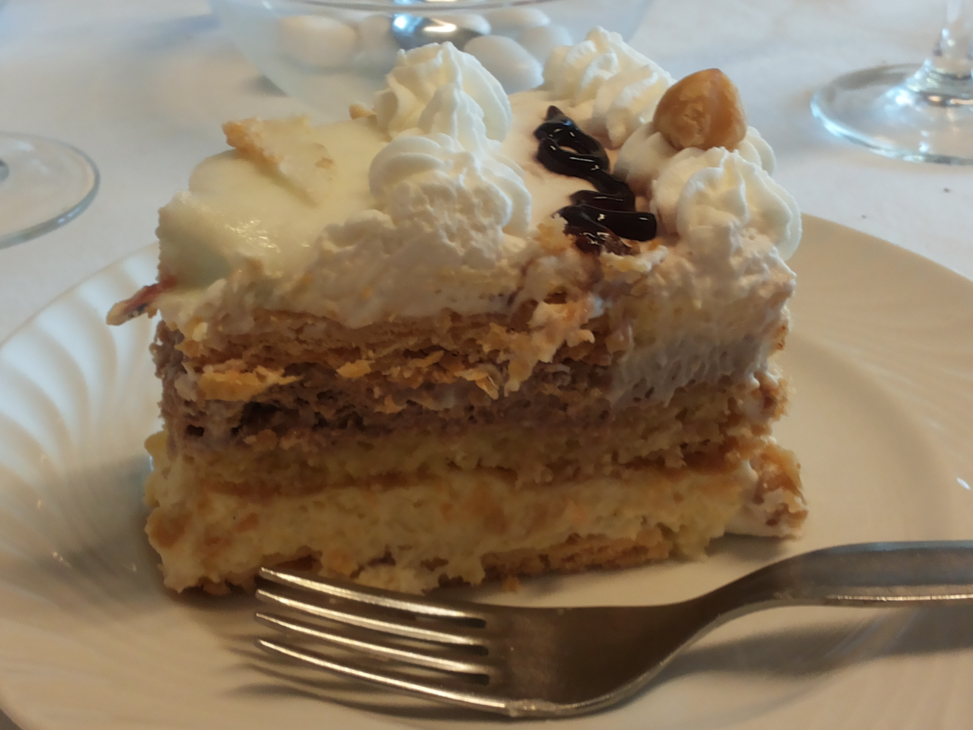 Crema chantilly con gelatina (crema leggera)