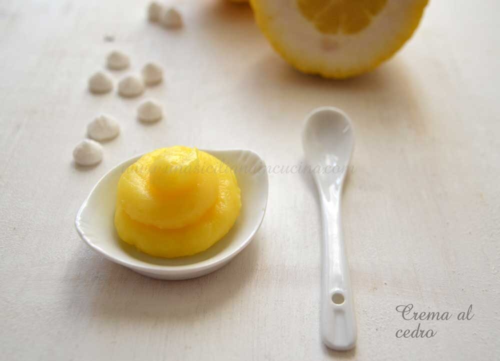 Crema curd al cedro golosa
