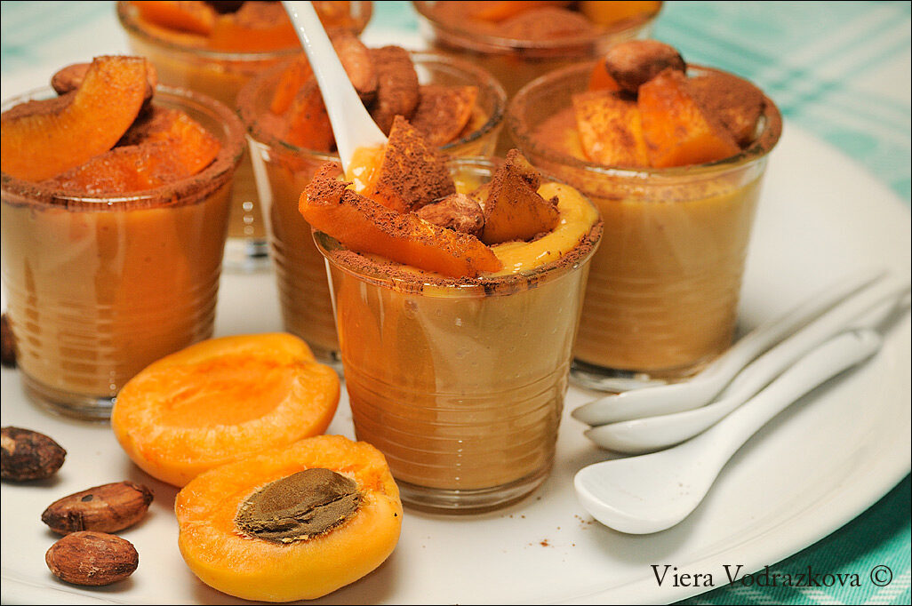 Crema di albicocche e amasakè senza glutine