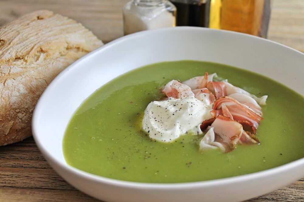 Crema di broccoli e panna acida
