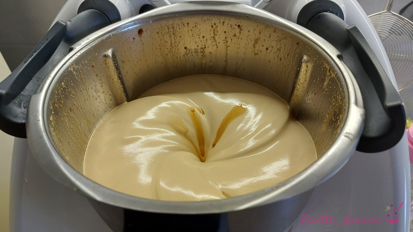 Crema di caffè bimby senza lattosio ne panna