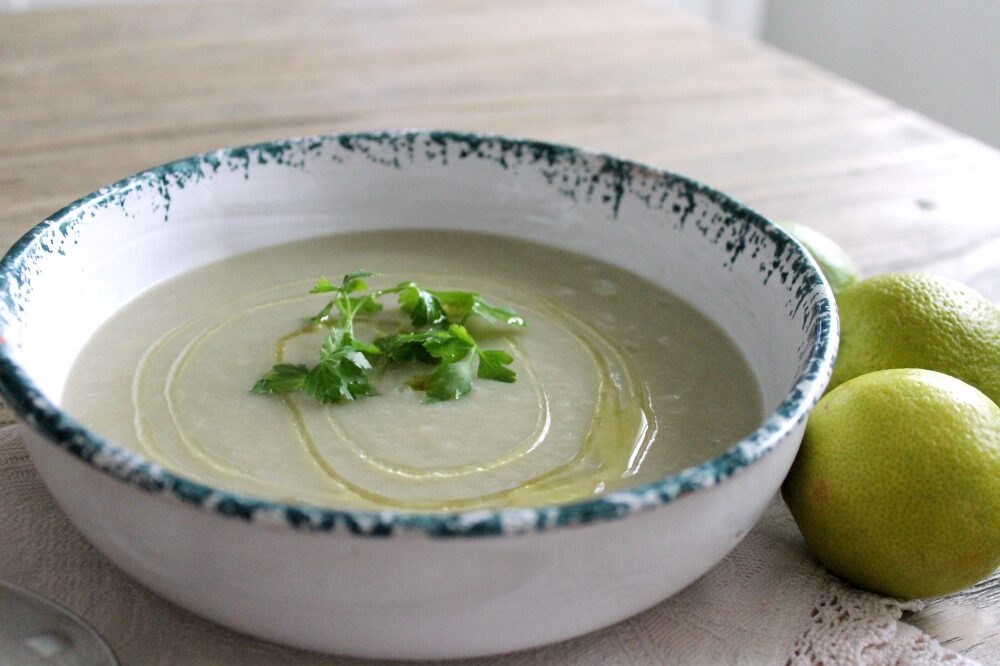 Crema di carciofi e lime