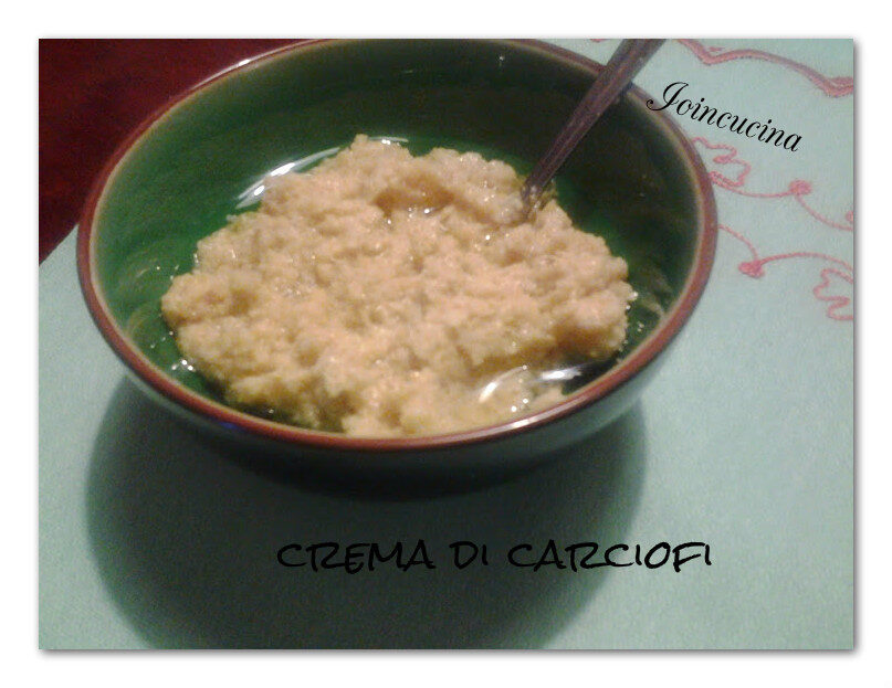 Crema di carciofi per pasta