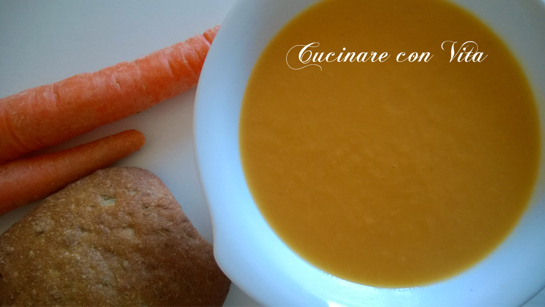 Crema di carote e zucca