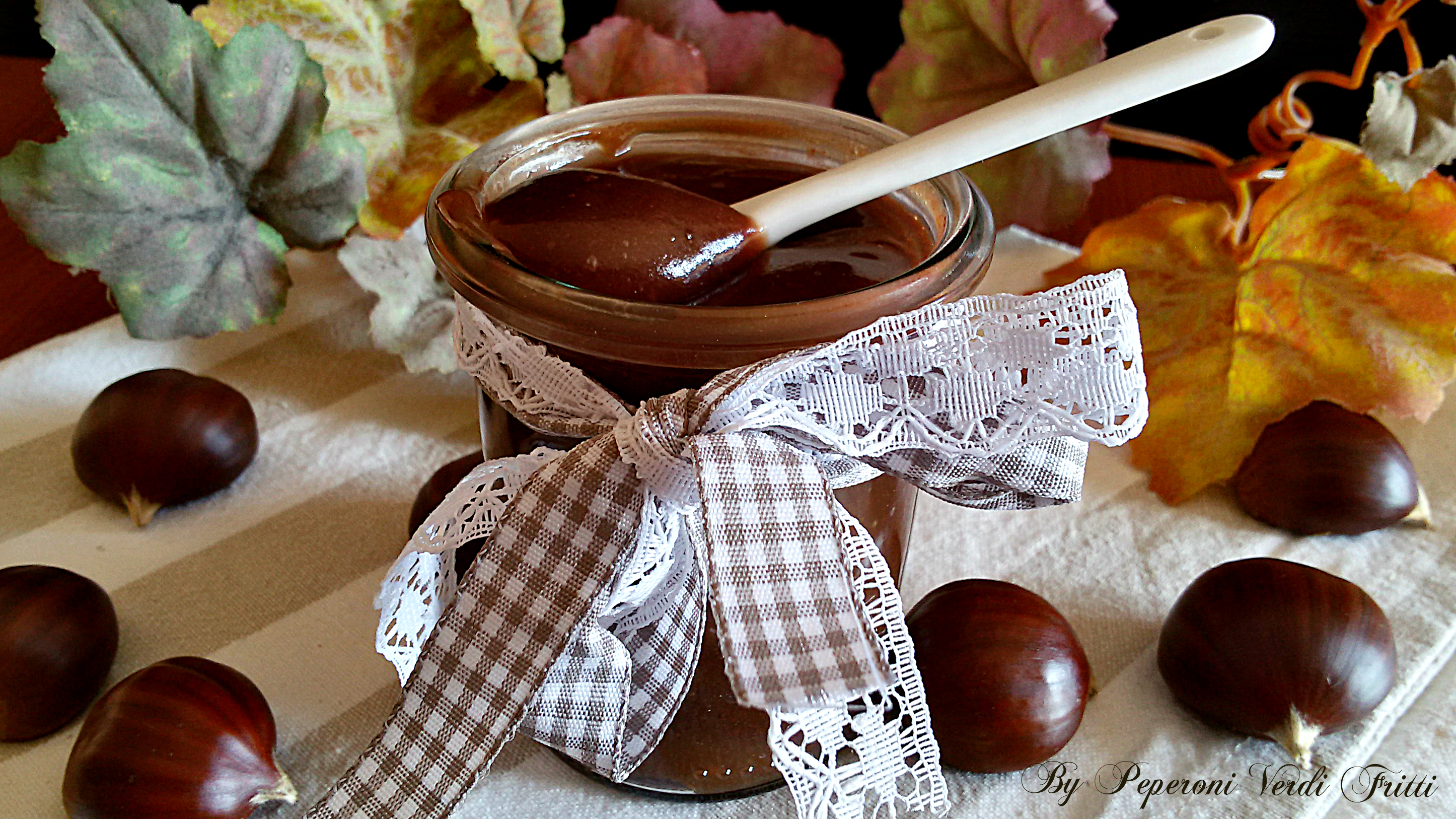 Crema di castagne e cioccolato
