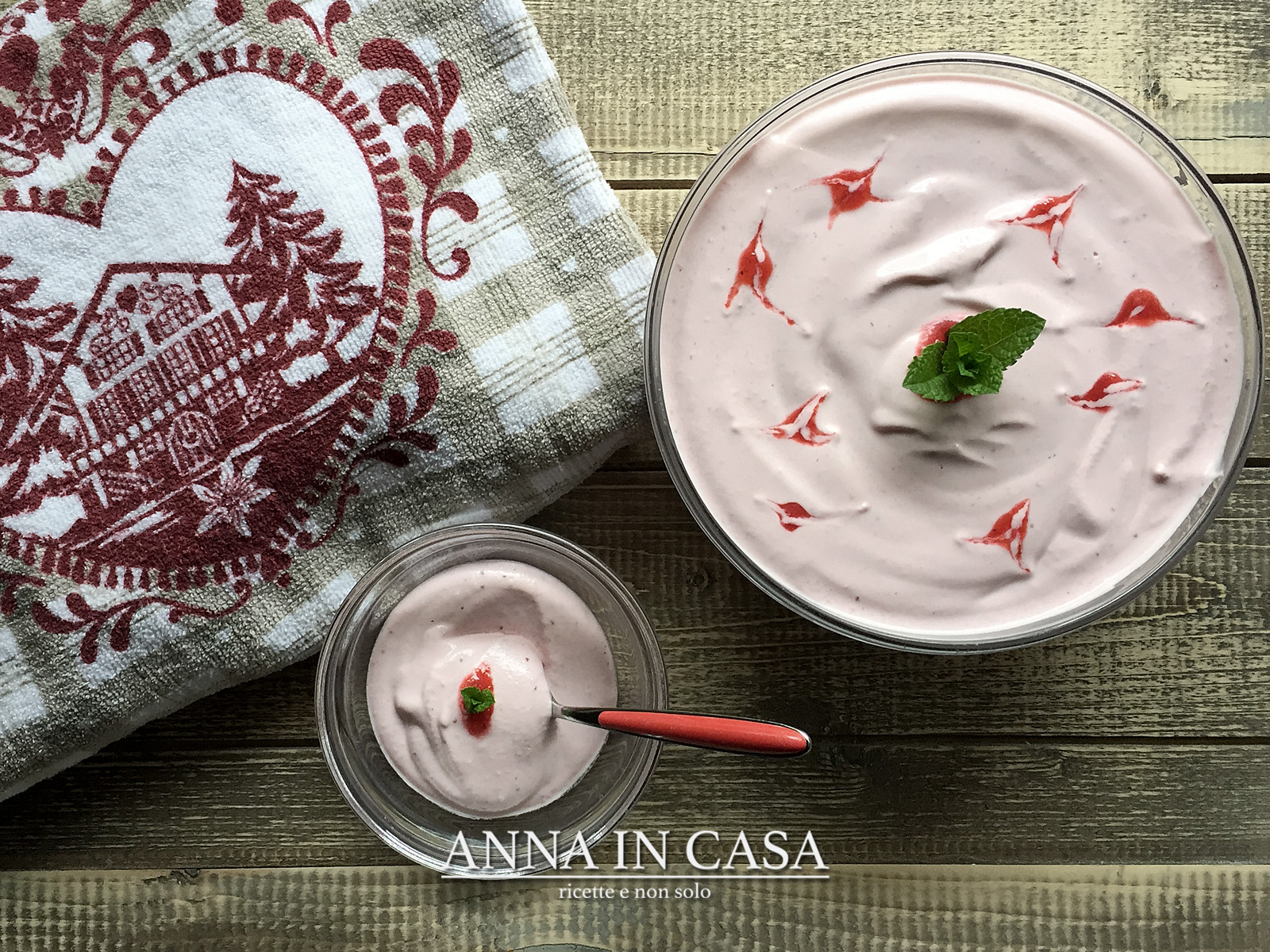 Crema di fragole e mascarpone