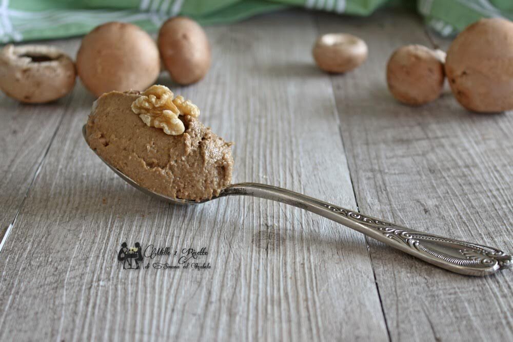Crema di funghi e noci