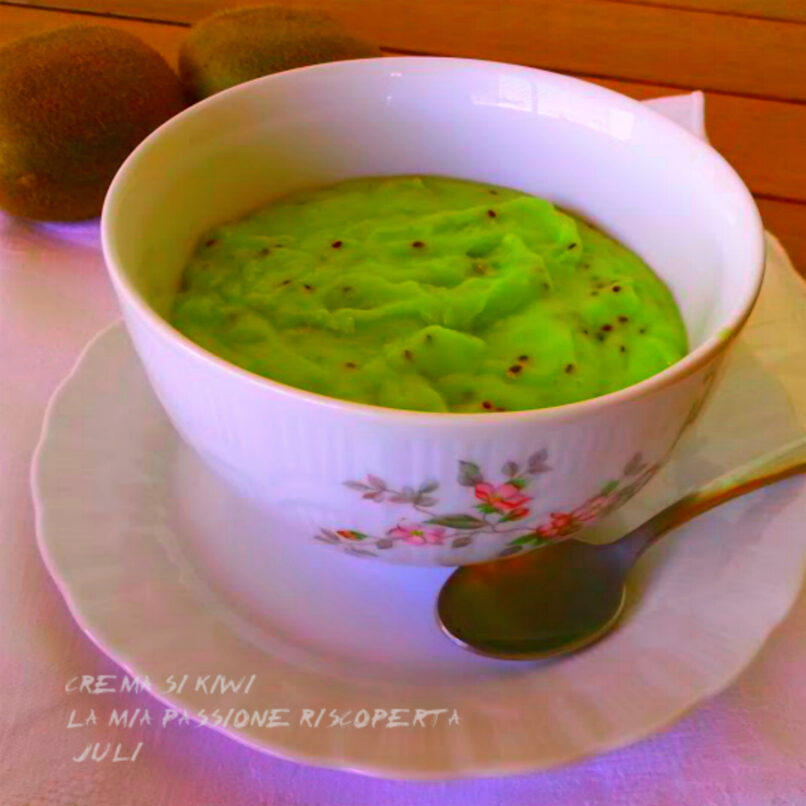 Crema di kiwi, per crostate è ripieni
