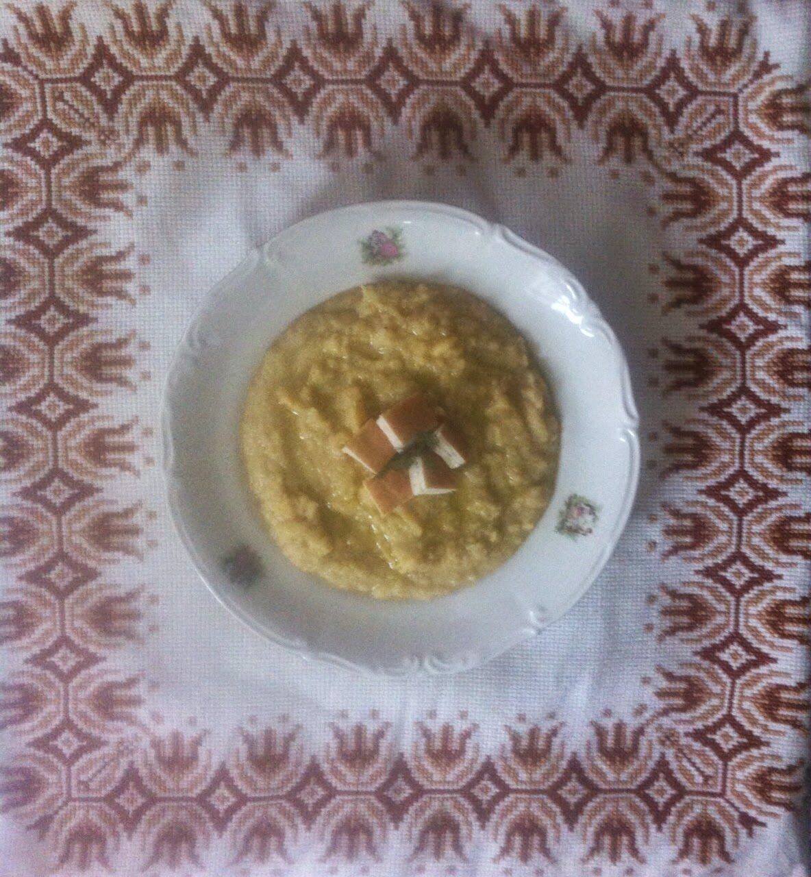 Crema di lenticchie rosse e zucca