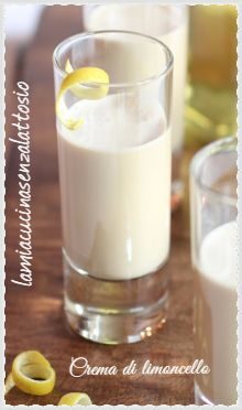 Crema di limoncello senza lattosio