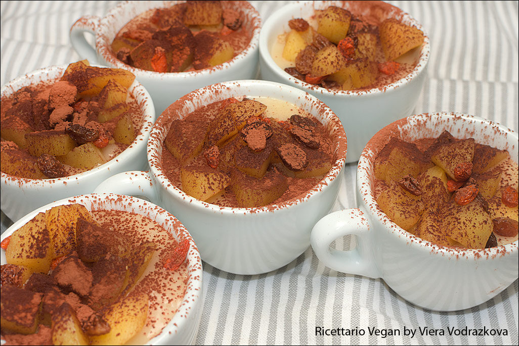 Crema di mele con mele speziate senza glutine