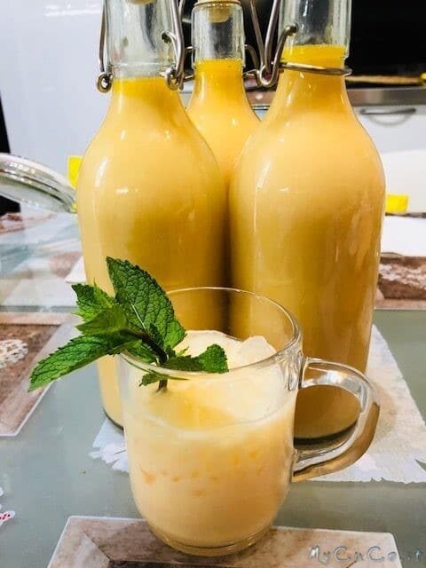 Crema di meloncello con il Companion Moulinex