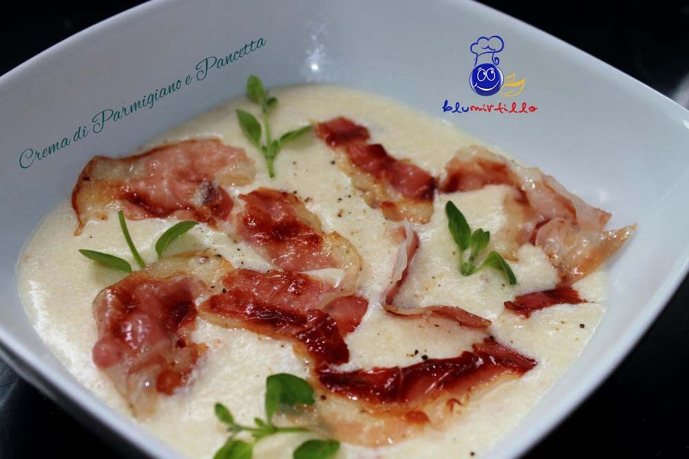 Crema di parmigiano e pancetta