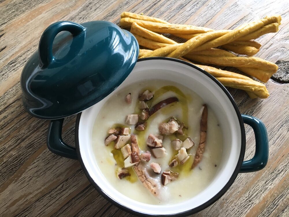 Crema di patate e porcini