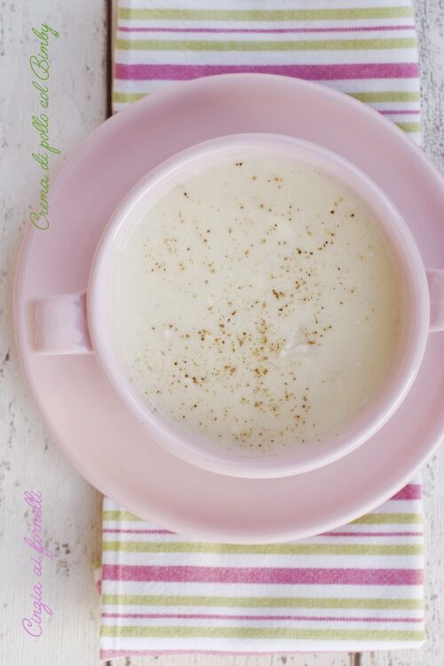 Crema di pollo col bimby