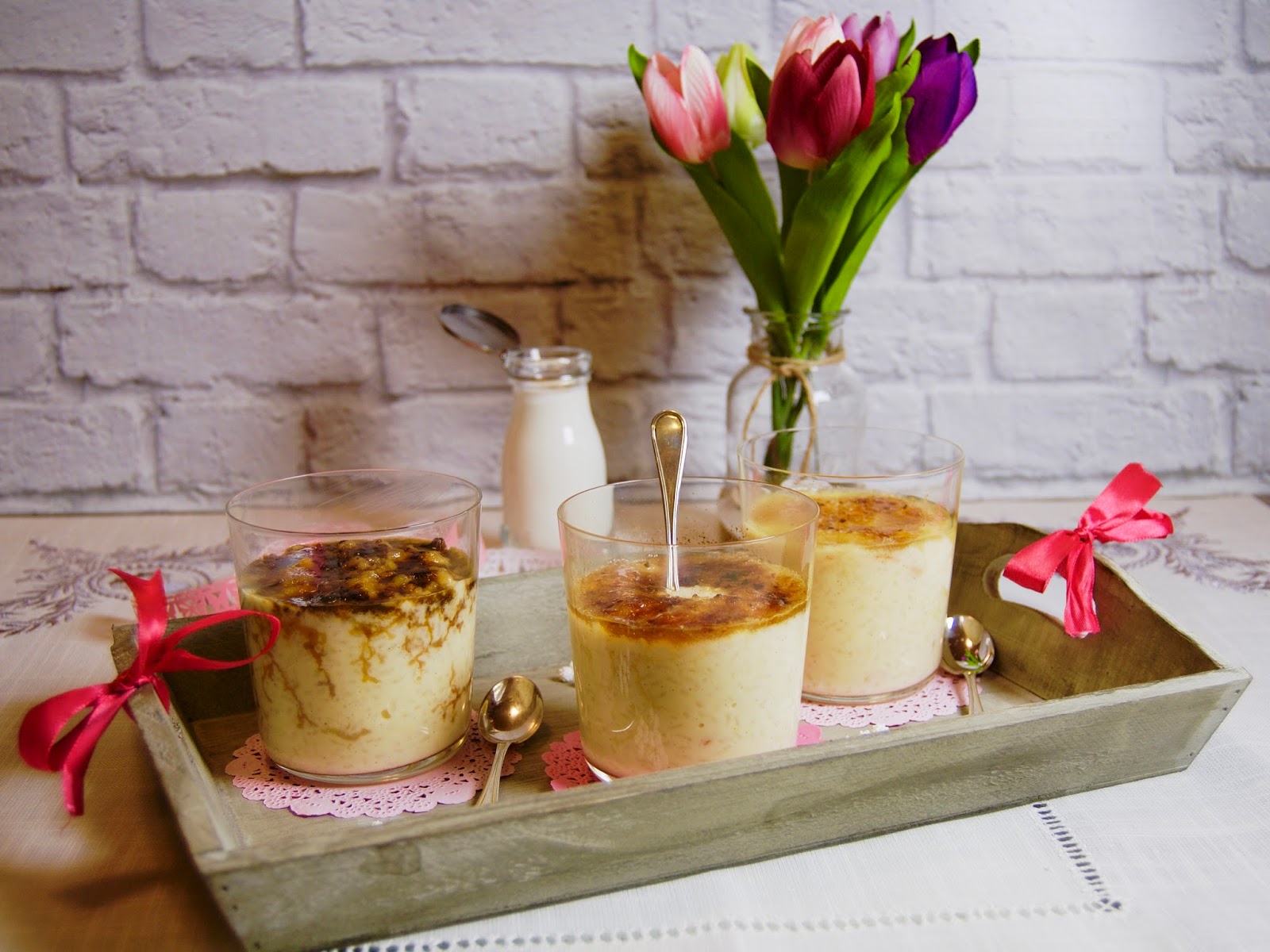Crema di riso brulée
