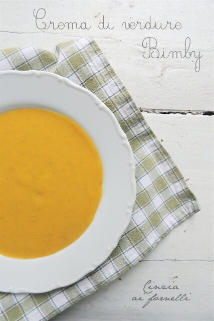 Crema di verdure bimby