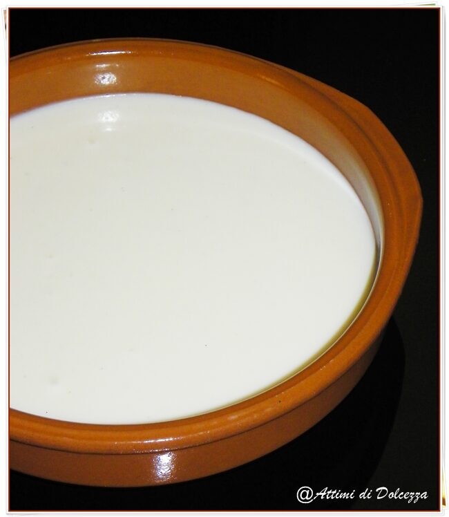 Crema di yogurt e ricotta